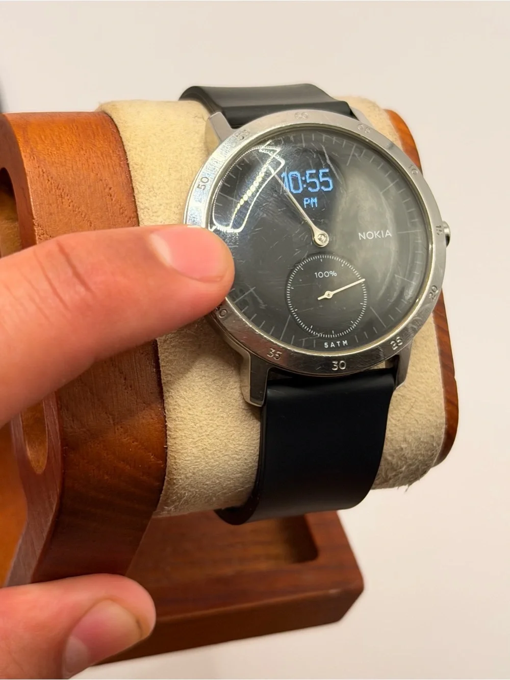 Withings/Nokia Active HR, Charger Included, Tested, Hybrid Watch